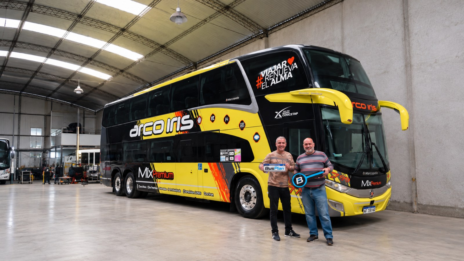 Una nueva entrega que ya está en movimiento: Marcopolo G7 New para Arco Iris