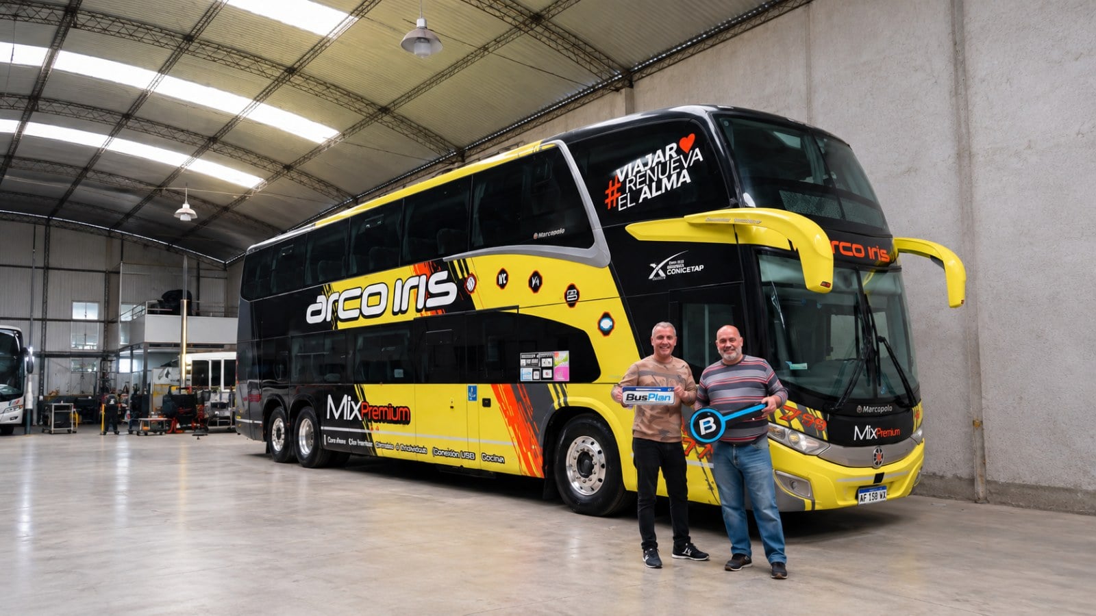 Una nueva entrega que ya está en movimiento: Marcopolo G7 New para Arco Iris