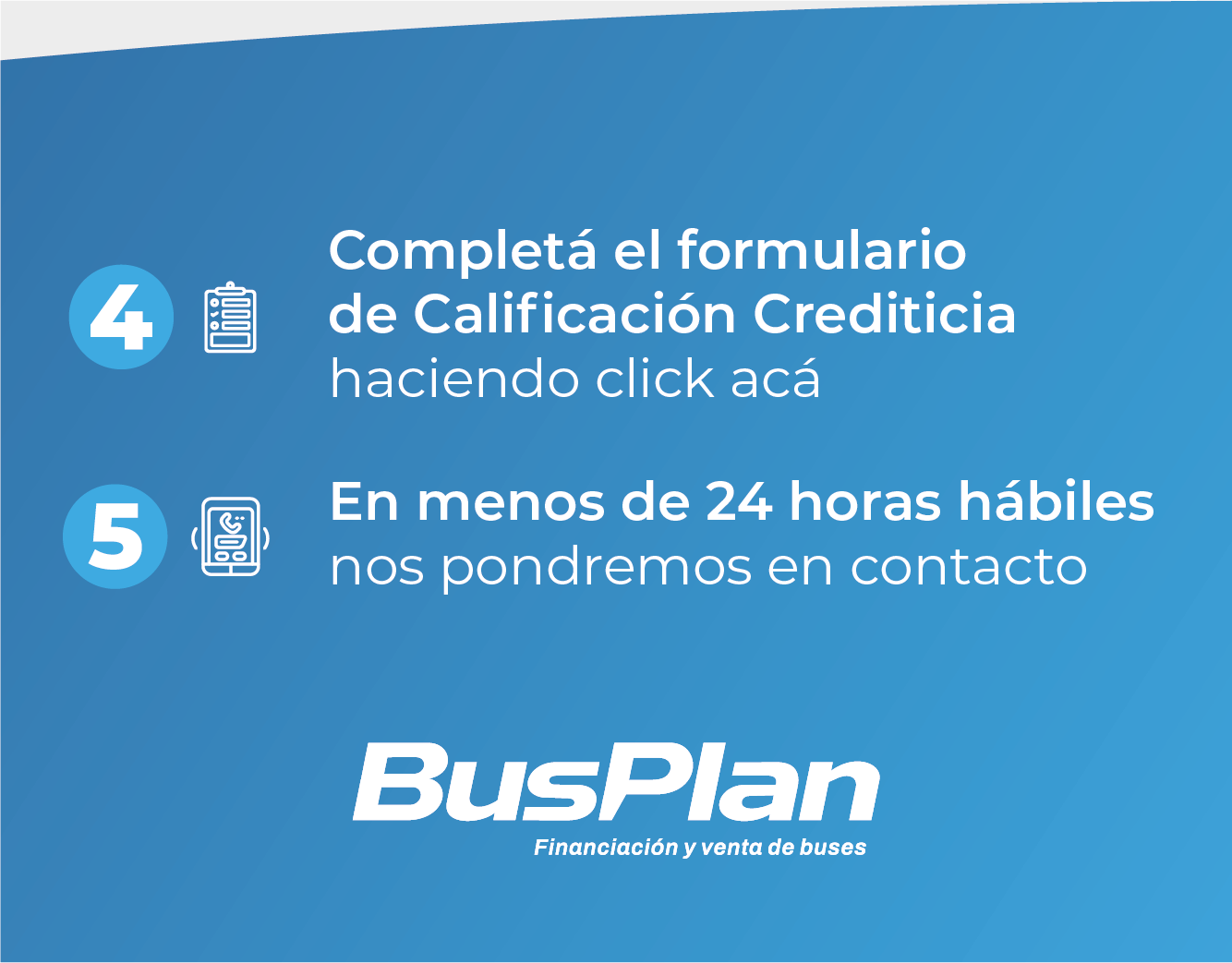 Calificación crediticia — BusPlan 3